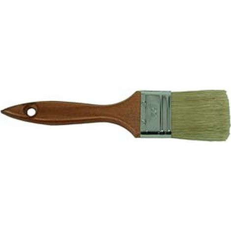 12PZ PENNELLESSE SETOLA BIONDA MANICO LEGNO - mm.50x13x59
