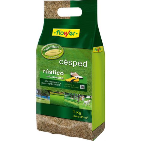 Semillas Cesped Rustico 1Kg Flower (1/10)