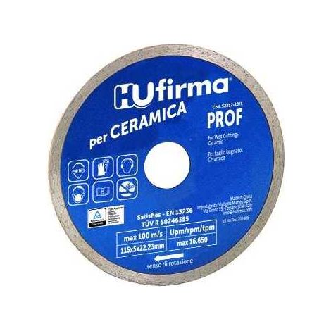 Discos Diamantados C.Continua Ø mm.115