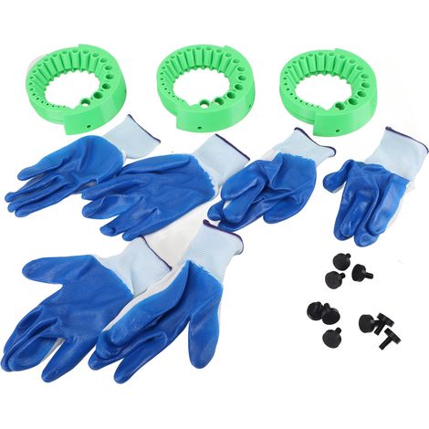 Affûteur de forets en plastique, plusieurs tailles, accessoire de meulage électrique compatible pour l'artisanat vert (1/2)