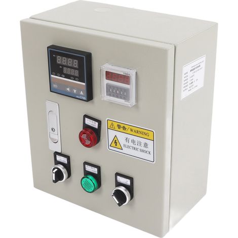 Régulateur de température PID 7,5 kW, thermostat intelligent, boîtier de contrôle de température haute précision avec thermocouple, 220 V CA (1/5)