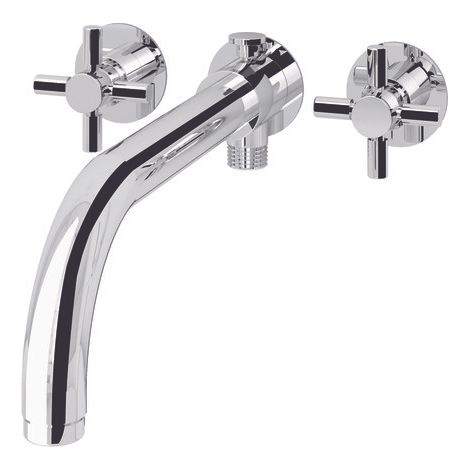 Robinet mitigeur bain-douche à encastrer, finition chromée - Rolf (1/2)