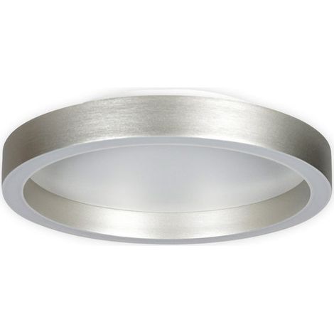 [GEBRAUCHT] B-Ware Steinhauer Deckenlampe Ringlux LED Lampe dimmbar warmweiß Metall Ø30cm grau (1/2)