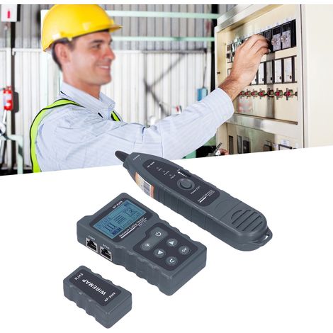 NOYAFA NF-8209 Détecteur de câbles réseau/Testeur de traçage de câbles/Immunité aux interférences d'alimentation PoE (1/5)