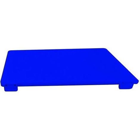 Bisetti Tagliere In Polietilene Blu H.A.C.C.P. 40x30x2 Cm
