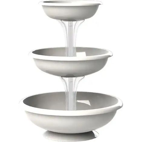 Ciotola Per Fiori 'Fontana' Cm 30/40/50 - Bianco (1/10)