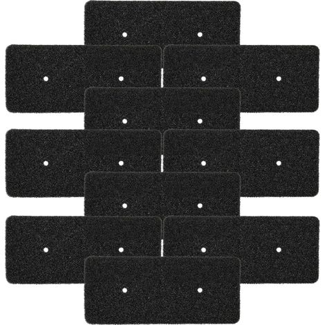 vhbw 10x Schaumfilter Ersatz für Samsung DV-F500A, DC62-00376A für Wäschetrockner