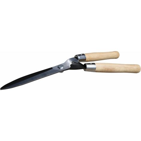 Cesoie da siepe da giardinaggio con manico in legno, cesoie da 50 cm, cesoie da giardino, cesoie per cespugli (1/3)