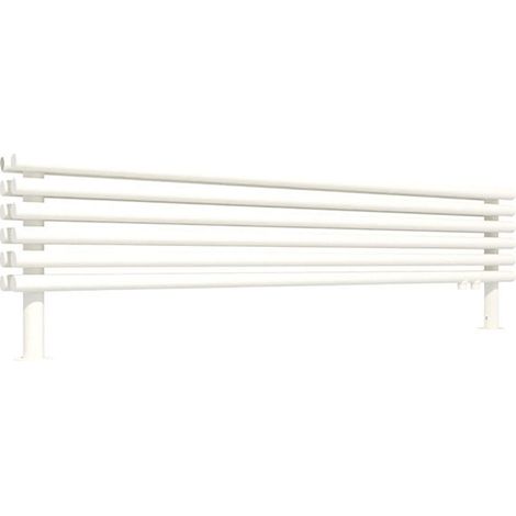 Scaldasalviette - ad acqua calda - bianco 300mm di altezza 1000mm long - 421 Watt - TUN300/1000HSDYLB