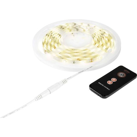 Sygonix Flex-Stripe SY-5224782 Ruban LED (Base) avec connecteur mâle 230 V 3 m blanc chaud 1 pc(s) (1/5)