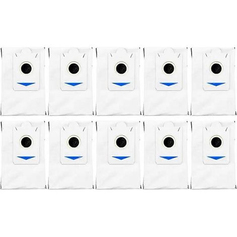 Lot de 10 sacs à poussière pour aspirateur DEEBOT X2 Omni X2 Pro