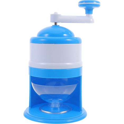 Machine À Glace Concassée - Manuel Sans Électricité - Manivelle Portative - Pour Slushies Crèmes Glacées Cocktails - 27 x 15,5 x 15,5 cm - 1 Pièce (1/5)