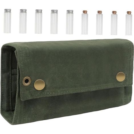 Bardusch-Flacon épices portable – boîte camping réutilisable, résistant usure, accessoire pique-nique/voyage quotidien (1/5)