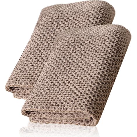 Serviette En Coton - Torchon Absorbant Pour Cuisine Salon Table Basse Nettoyage - Lot De 4 (1/5)