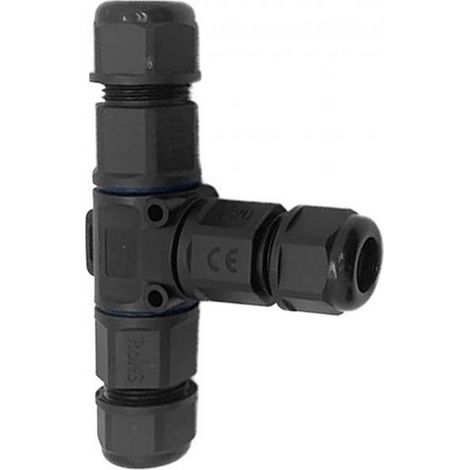 Connettore a T per cavi con attacco rapido. IP68, 3x4 mm², 450 V/16 A - ON-AE-13622