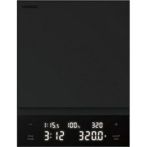 Hario CST-2000-B Báscula de cocina negra precisa 3 kg (1/3)