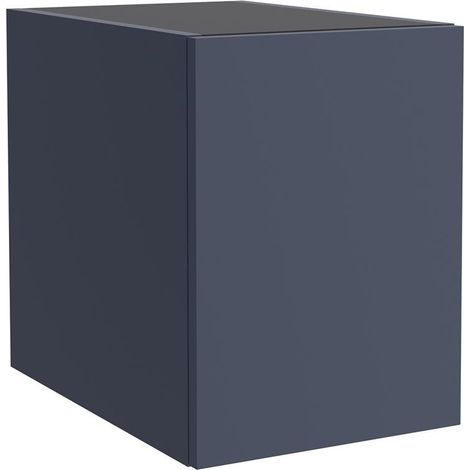 Elément d'armoire suspendu ALLIANCE 300 1 porte gauche/droite avec poussoir NIGHT BLUE 300 x 405 x 450 mm (1/3)