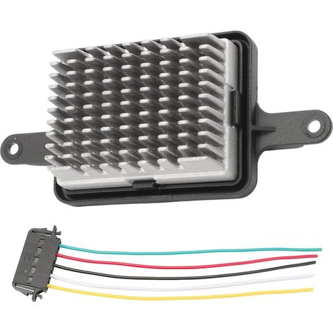 Résistance de moteur de ventilateur de chauffage avec prise compatible avec 3008 5008 DS5 6441CQ P7708005 P7708003 6441.CQ (1/5)