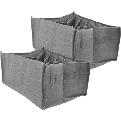 Schubladenorganizer für T-Shirts, Jeans, Hemden und Leggings – Kleiderschrank-Aufbewahrungssystem – Aufbewahrungsbox A (1/5)
