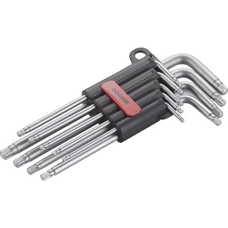 Dogher 608-109 JUEGO L/MACHO TORX 9PZAS T8-T40 PROFIX