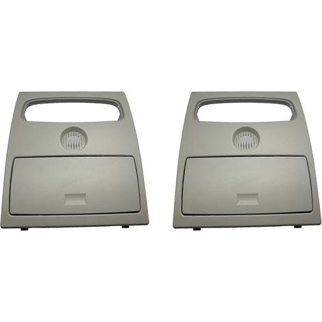 2x Cache de boîte à lunettes de lecture de toit pour console de voiture CN15-A519A58-AA pour Ford Ranger Everest BT50 2012-2019,B (1/5)