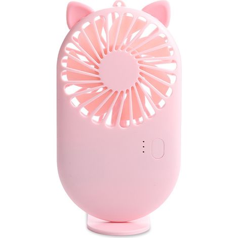Ventilateur USB portable de bureau, mini ventilateur de poche rechargeable (1/5)