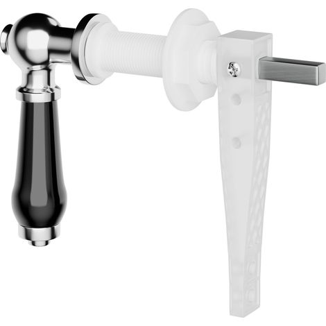 Wholesale Domestic Black Ceramic Traditional Cistern Flush Lever (1/3)