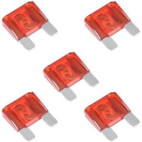 5 Pièces Fusibles Universels Pour Voitures Fusibles à Lames, Fusible à Lame Enfichable Standard, 32V Automobile Voiture Camion En Ligne Porte-Fusible, Accessoires Automobiles(50A) (1/4)