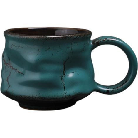 Tasse en céramique funky, jolies tasses à café, tasses à café irrégulières, tasses à café rustiques, tasses à café personnalisées, tasses à café vintage pour la maison (1/5)