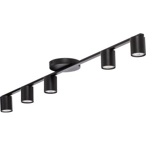 [NEUWERTIG] Sigma Deckenstrahler Leuchte Sky 5 Flammig Schwarz Lampe Deckenlampe Deckenlicht B-Ware