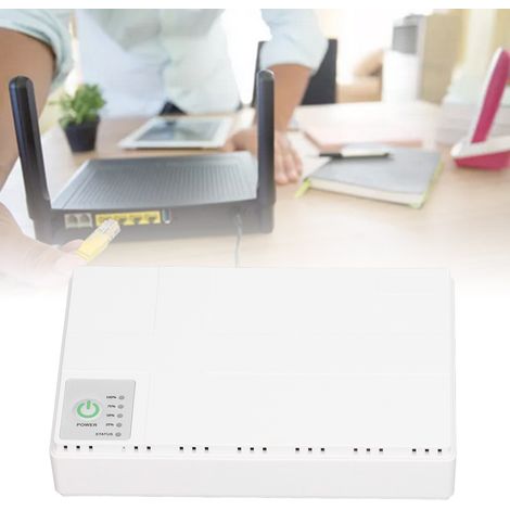 Mini-USV-Notstromversorgung 10400 mAh mit Ausgangsspannungen 5 V/9 V/12 V/POE 15 V/POE 24 V, Notstromversorgung für Router (europäischer Standard) (1/5)