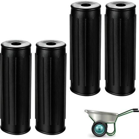4 pièces Poignées Antidérapantes pour Brouette 30mm pour Moto Scooter (1/5)