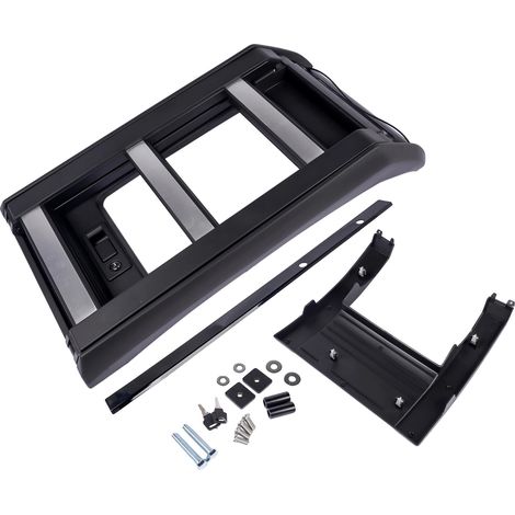 Échelle pliante déployable, compatible avec Land Rover Defender 90/110, design durable, Argent (1/2)