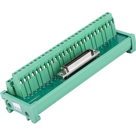 Bornier, connecteur de câble, module PLC SCSI50 P, rail DIN 35 mm, équipement électrique (1/5)