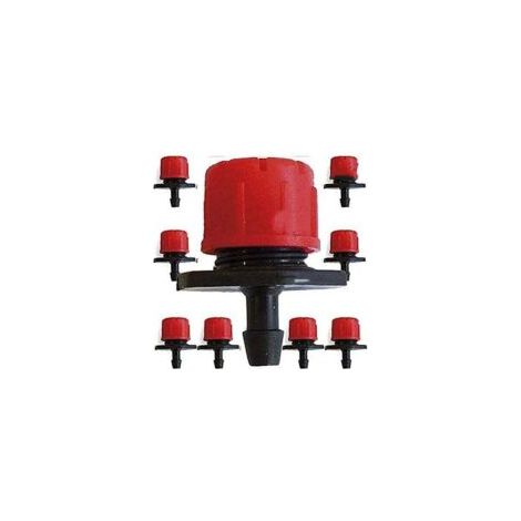200 x verstellbare Tropfer 0 bis 70 l/h. Mikro-Tropfkopf-Bewässerungssystem-Sets – Crezuo