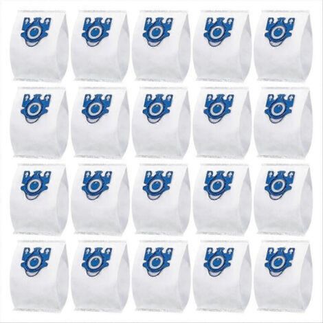 Paquete de 20 bolsas para polvo 3D para aspiradoras Miele GN, compatibles con los modelos Miele Classic C1 Complete, C1, C2, C3, S400I, S600 y S2. (1/5)