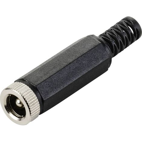 TRU COMPONENTS Elément de liaison pour courant faible femelle, droit 6.0 mm 2.5 mm 1 pc(s) (1/4)