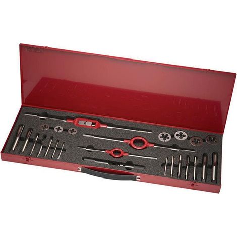 Juego de herramientas de corte de hilo HS-26UNF UNF 1 / 4-3 / 4 25 piezas HSS casete de metal DORMER