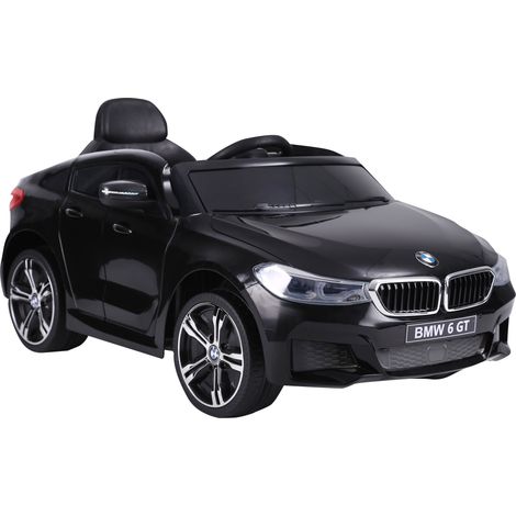 Coche eléctrico deportivo para niños con mando a distancia 106 x 64 x 51 cm asiento ergonómico seguridad diseño moderno en PP negro 210000442 (1/5)