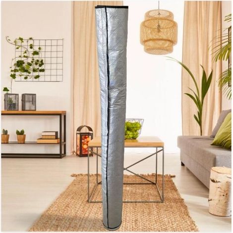 59 Pouces Protection pour Tuyau Climatiseur, Tube Climatiseur, Isolée Anti poussière Housse Universelle pour Climatiseur Mobile Tuyaux D'échappement 5' Et 6' Diamètre (1/5)