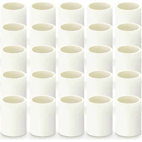 20pièces PVC Nettoyage Bouchon 20mm BSP Mâle, Adaptateur de capuchon d'extrémité, Fermeture bouchon raccordement tuyauterie pour la maison ou l'industrie, Ligne d'eau plomberie 2 Way (1/5)