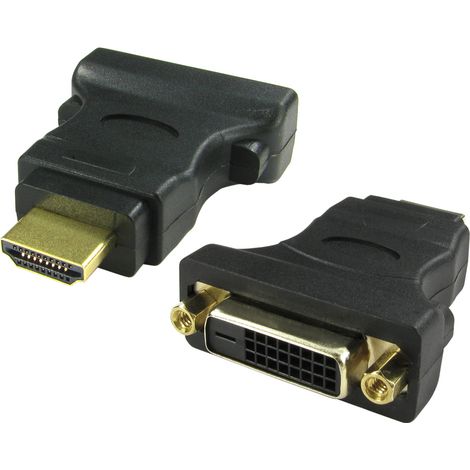 Adaptateur audio et vidéo RS PRO Droit, HDMI Mâle vers DVI-D Femelle ( Prix pour 1 )