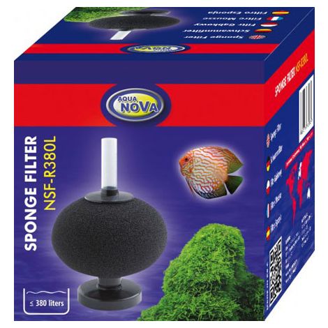 Filtro a spugna Aqua Nova NSF-R380L