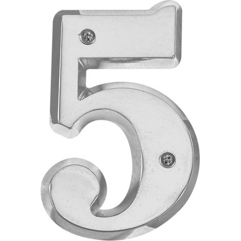 N°5 - Zamak Chromé 80mm - 4005171 (1/3)