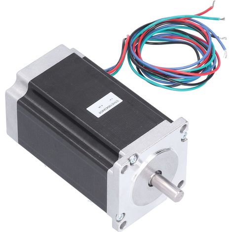 Moteur pas à pas 57HS10042A4D8 2.5Nm, axe 8mm, 24V 4.2A, arbre simple, accessoire CNC fraiseuse tour, 4 fils, couple élevé (1/5)