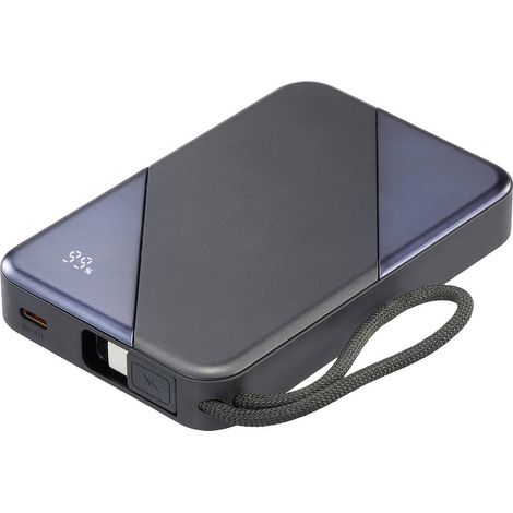 VOLTCRAFT VC-PBP2535CB Power bank 10000 mAh Consegna di potenza 3.0 Li-Ion Nero Indicazione di stato (1/5)