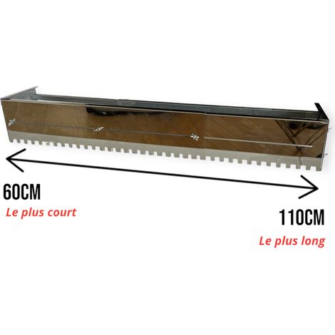 Tire-Colle Réglable 60 à 110 cm Pose Rapide & Homogène pour Grands Formats Dents-Carrés