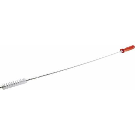 Rohrbürste mit Stiel Nylon Durchmesser 25mm Stiel 6mm