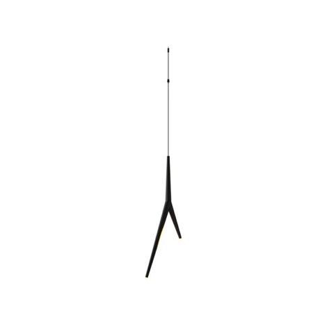 Mantra Suspension LED noire ARRECIFE, avec 2 ampoules de 4 W, 3 000 K et 320 lm, kit de 3 suspensions modulaires (1/5)