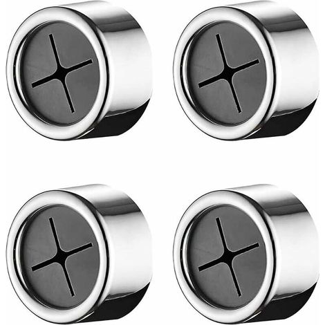 Gancho para toallas, ganchos para toallas autoadhesivos de 4 piezas, ganchos redondos autoadhesivos para baño, cocina y hogar, no requiere perforación (1/5)